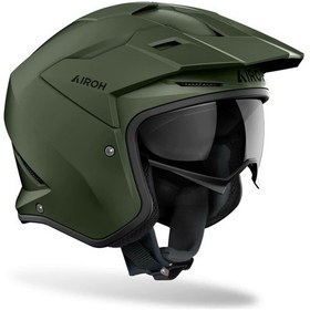 Resim Airoh Kombakt Color Military Green Matt Kask Yeşil 