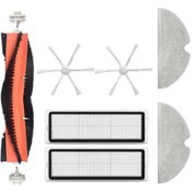 Resim Xiaomi Vacuum Mop 2 STYTJ03ZHM Uyumlu Yedek Fırça Hepa Filtre Mop Seti - 7 Parça 