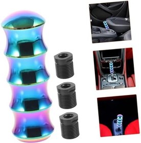 Resim ULTECHNOVO Evrensel Otomatik Manuel Vites Topuzu Kolu Alüminyum Alaşımlı Yapı Kolay Kurulum Araba Vites Kolu 