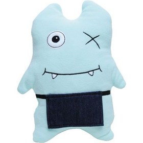 Resim Monster Friendzz Peluş - Sumito Mavi 