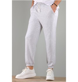 Resim AMAZING CRASH Lastikli Şardonsuz Üç Iplik Unisex Eşofman Altı 