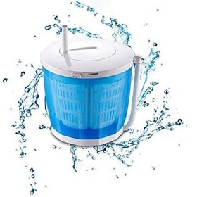 Resim Sellwell Qıanfan 2 L Elektrikli Mini Taşınabilir Çamaşır Manuel Makinesi 