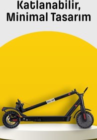 Resim Citystar Süspansiyonlu Güçlü Motor Elektrikli Scooter 