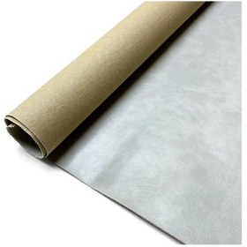 Resim Kanepe Tamir Bandı Kendinden Yapışkanlı Yağ Balmumu Deri Yama Araba Koltukları Cream-grey 50cmx138cm 