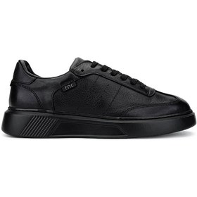 Resim Tamer Tanca Erkek Hakiki Deri Siyah Sneakers & Spor Ayakkabı 04 3508 Erk Ayk Sk24-25 Sıyah Siyah 
