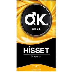 Resim Okey Hisset Prezervatif 10 Adet 