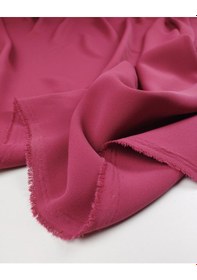 Resim Koyu Pembe Renkte Krep Kumaş En 145 Cm X Boy 240 Cm -9647 Renkli 