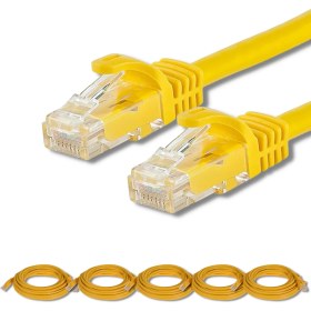 Resim IRENIS 5 Adet Cat7 Kablo Ethernet Network Internet Lan Kablosu 