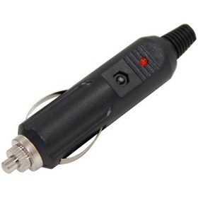 Resim SpeedUF Araç Oto Çakmaklık Soketi Fiş Metal Uçlu Ledli 12-24v 