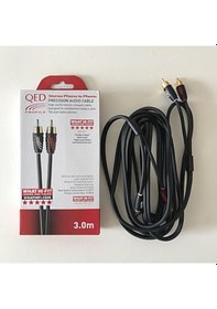 Resim QED QE-2705 PROFILE AUDIO RCA-RCA KABLO 3 Metre 