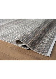Resim Cosmos Cs002a Gri Halı Modern Detaylı Pamuk Taban Viskon Tozuaz Salon Yatak Odası Koridor Halısı-673 Gri 