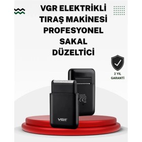 Resim Bilfold Pistonlu ve Örgülü Ağ Başlıklı Kart Tipi Traş Makinesi - Hafif, Güvenli, USB Şarjlı 