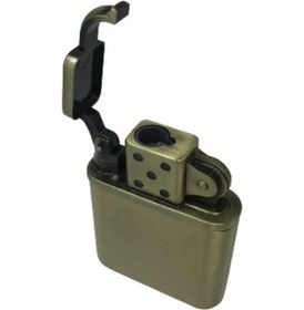 Resim İbikli Gazlı Metal Turbo Çakmak N11.1037 