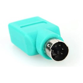 Resim Xiaoai Ps2 Adaptörü, Daha Hızlı Veri Aktarımı Taşınabilir Küçük Dayanıklı Fare Fare Bağlantısı Için Kullanışlı USB Dönüştürücü (Yurt Dışından) 