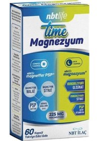 Resim Nbt Life Time Magnezyum 60 Kapsül 