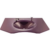 Resim Cam Lavabo Berber Modeli 90 x 56 CM 