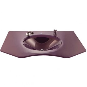 Resim Cam Lavabo Berber Modeli 90 x 56 CM 