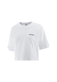 Resim Salomon Salomon Logo Short Tee W 103 Beyaz 