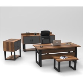 Resim Robin Home Vivaldi Abcd Ofis Büro Masa Takımı Barok 