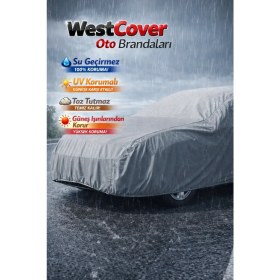 Resim WestCover Renault Megane 4 Sedan Uyumlu Oto Branda,su Geçirmez Çadır,araba Brandası 