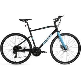 Resim Bisan Trx 8400 Tourney 52 cm 28 Jant Siyah Mavi 24 Vites Şehir Bisikleti Blc 