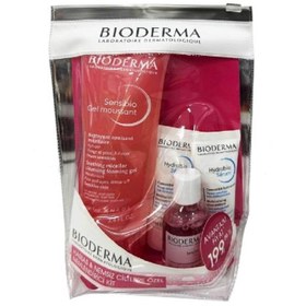 Resim Bioderma Hassas & Nemsiz Ciltlere Özel Kit - Sensibio Foaming Gel 100 ml + Hydrabio Serum 15 ml + H2O 20 ml 
