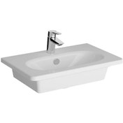 Resim Vitra Zentrum 7790B003-0001 Etajerli Lavabo, 60 x 38 CM Beyaz 