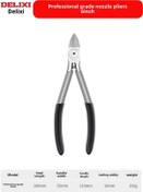 Resim Yuntech01 Endüstriyel Kalite Çapraz Delme Özelliğiyle İnce Bıçaklı 6 İnç Profesyonel Pliers - Çok Amaçlı Elektrikçi Kesici Alet 