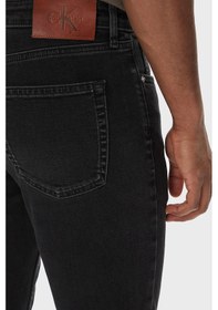 Resim Calvin Klein Erkek Kot Pantolon Lv04rb722g 846 Siyah Siyah 