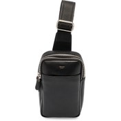 Resim Siyah Deri Unisex Çapraz Askılı Çanta - S1AC00021514-A85 