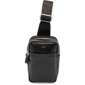 Resim Siyah Deri Unisex Çapraz Askılı Çanta - S1AC00021514-A85 
