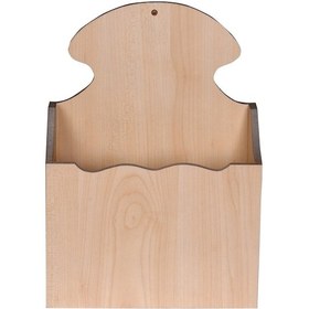 Resim Ahşap Posta Kutusu - Akça Ceviz Bambu 3 Renk 