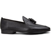 Resim Deery Hakiki Deri Siyah Erkek Loafer Ayakkabı - 01701msyhc28 Siyah 