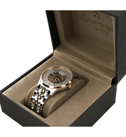 Resim Isviçre Otomatik Cortebert Safir Cam Gold Erkek Kol Saati 