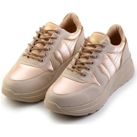 Resim Bambi Bej Kadın Sneaker K01179768567 Bej 