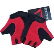 Resim Armode Mg014p Korumalı Yarım Motosiklet Eldiveni Kırmızı Xs Beden 