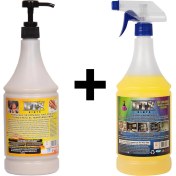 Resim Dtx Kimya Granüllü El Temizleme Kremi ( Sabunu ) 1 kg & 1 Lt Ixir Çok Amaçlı Temizleme Solisyonu 1 Lt 