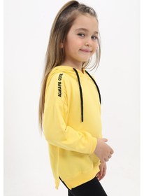 Resim Toontoy Kız Çocuk Nakışlı Sweatshirt Koyu Sarı 