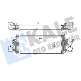 Resim Turbosarj Radyatoru Mercedes 10164 W164 W251 A1645001900 