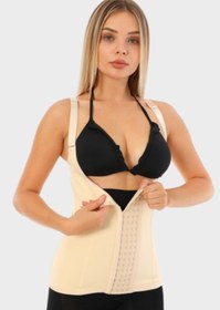 Resim Zaya Korse Doğum Sonrası Sıkılaştırıcı Askılı Latex Korse Ten 