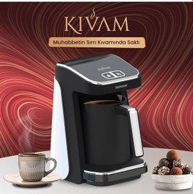 Resim Goldmaster Kıvam Akıllı Yerleştirme Patentli Türk Kahve Makinesi 