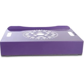 Resim VOLL BLUME M1 Notebook Standı Laptop Altlığı Sehpası - Ofis İçin Lila 