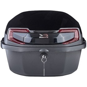 Resim Motosiklet Çantası 33 Litre Parlak Siyah 