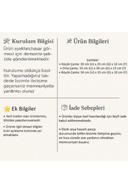 Resim Sonem Çeyiz Çeyiz Sandık Gelin Damat Çanta Bohça Kutusu 3lü 0556 