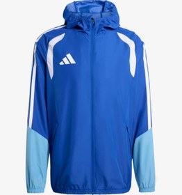 Resim Adidas Kb0135 Tiro 26 Competition All Weather Jacket Erkek Yağmurluk Mavi 