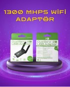 Resim shopwave Yüksek Hızlı 1200 Mbps Çift Bant USB WiFi Adaptör – Güçlü Sinyal, Geniş Uyumluluk 