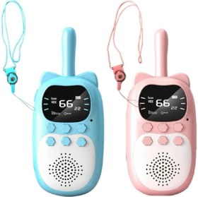 Resim Mbl Çok Fonksiyonlu Çocuk Telsizi Walkie Talkie Interkom Ikili Paket 