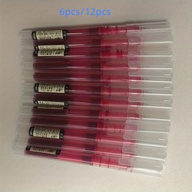 Resim 6/12'li Paket Hızlı Kuruyan Jel Kalemler - 0.5mm Uçlu Büyük Kapasiteli Kırm 