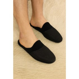 Resim Erkek Siyah Çeyizlik Ev Terliği QQ3G2K5CK 