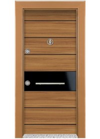 Resim Tezwood Tez1583 Statik Kasa Düz Model Çelik Kapı 